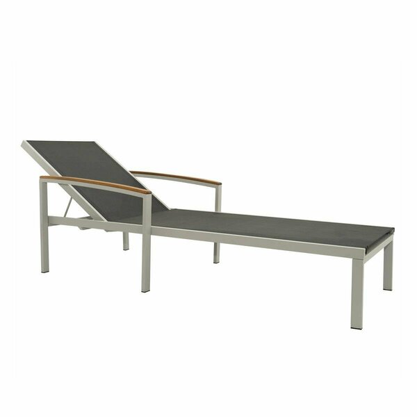 Cama Braylee Reclining Chaise Lounge Black CA2844639